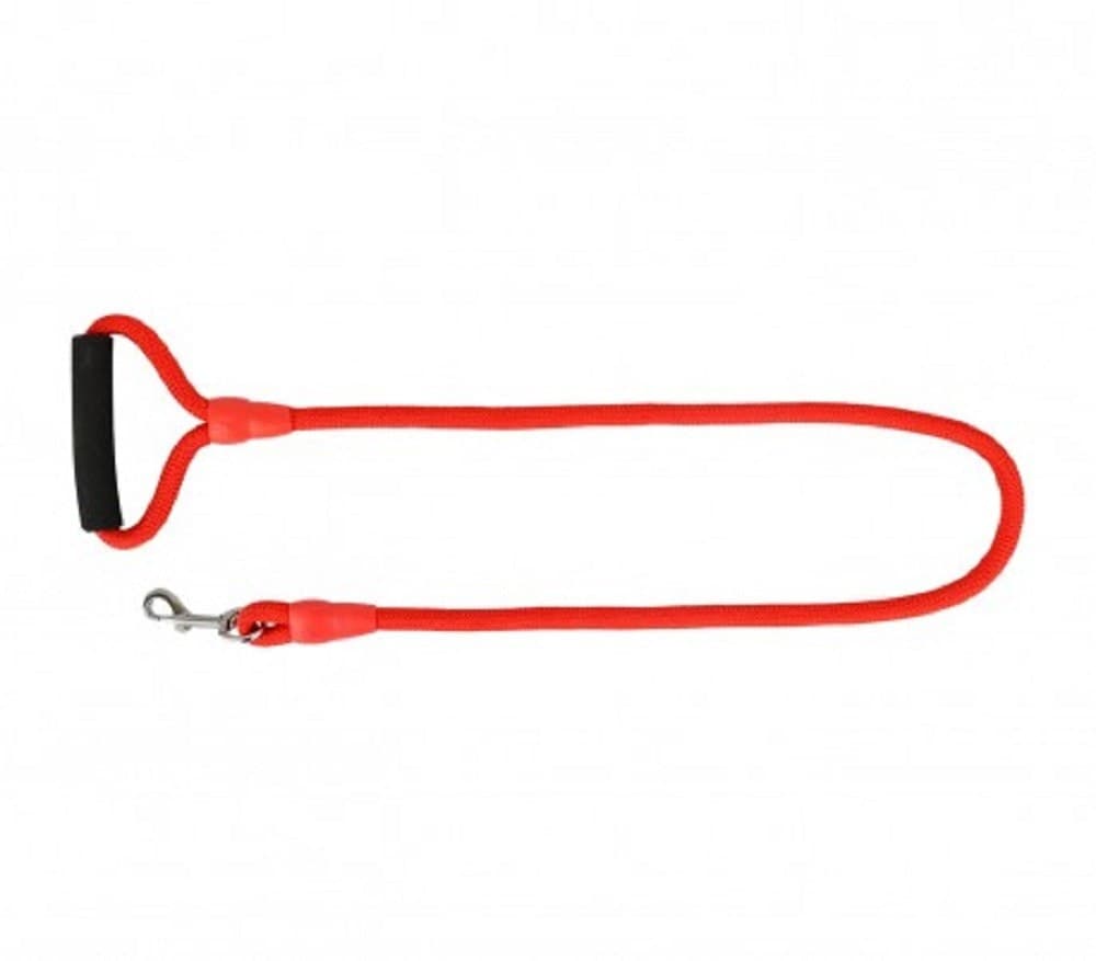 GUINZAGLIO A CORDA CANI TAGLIA PICCOLA E MEDIA 114 CM CON MOSCHETTONE - 5