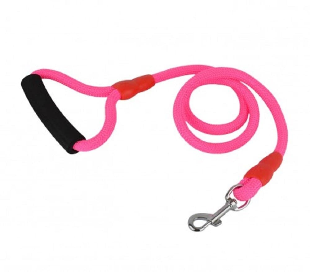 GUINZAGLIO A CORDA CANI TAGLIA PICCOLA E MEDIA 114 CM CON MOSCHETTONE - 8