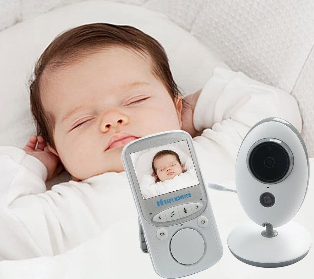 BABY MONITOR DIGITALE SORVEGLIANZA CONTROLLO SONNO BAMBINO NEONATO WIFI VB605 - 4