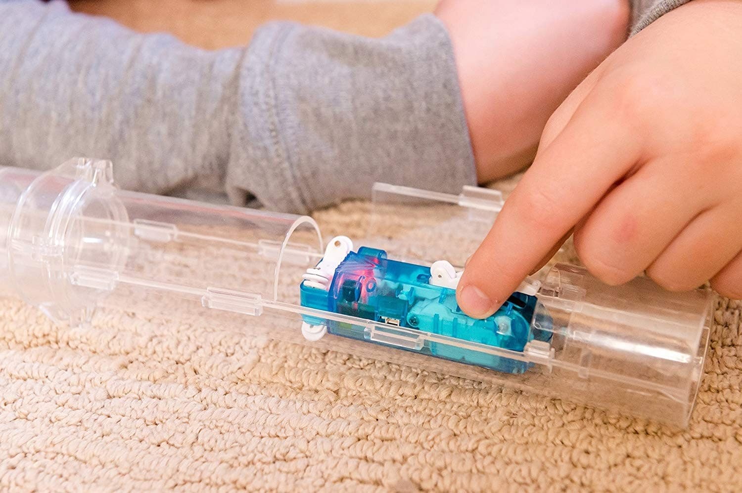 GIOCO GIOCATTOLO ZOOM TUBE RACING TUBO MAGICO PER MACCHININE CON EFFETTO LUCI - 7