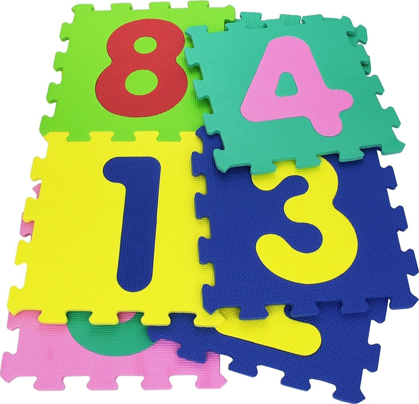 TAPPETO PER BAMBINI DA PAVIMENTO 10 PZ PUZZLE NEONATO ANTIURTO ATOSSICO LAVABILE - 3