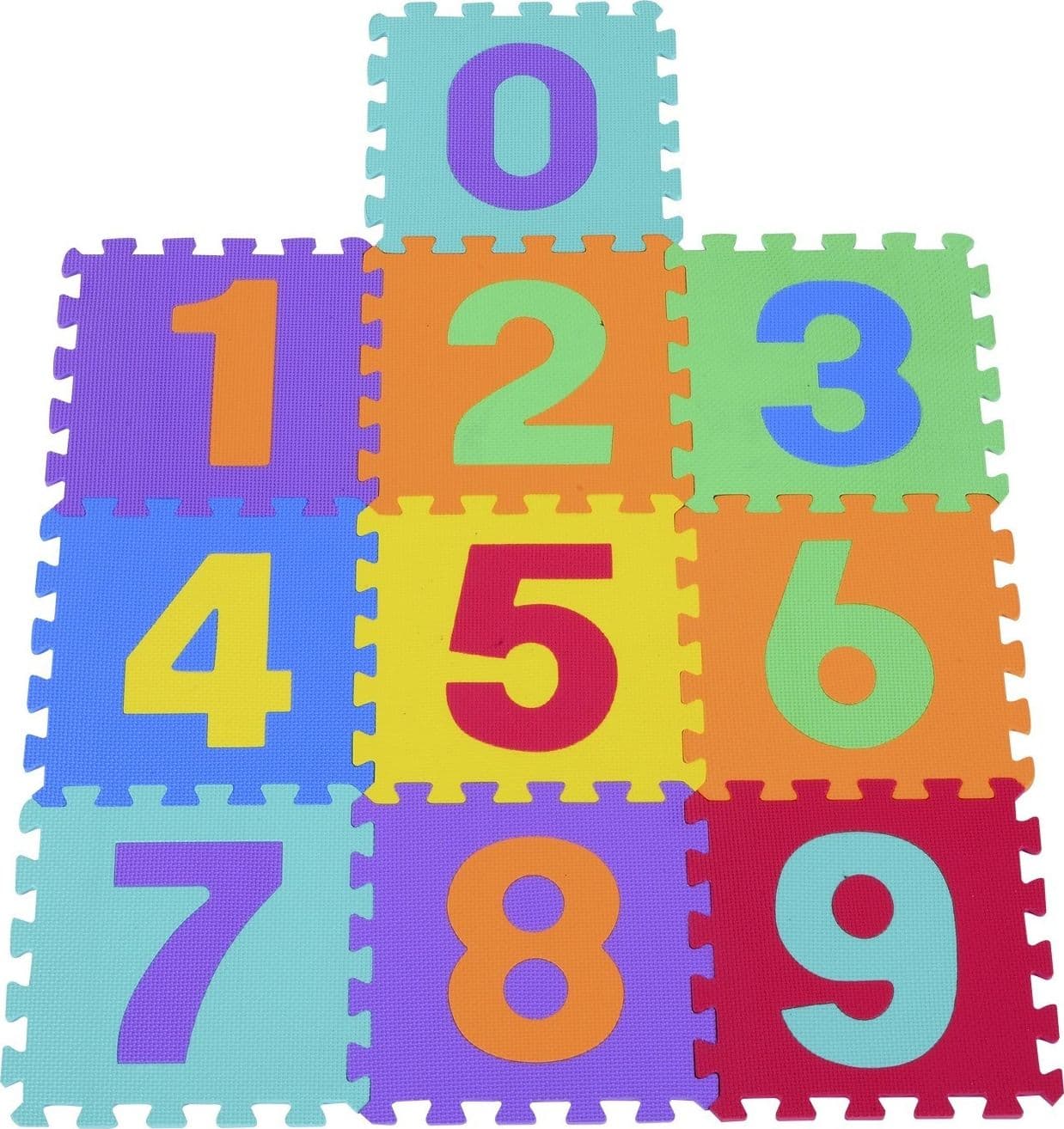 TAPPETO PER BAMBINI DA PAVIMENTO 10 PZ PUZZLE NEONATO ANTIURTO ATOSSICO LAVABILE - 5