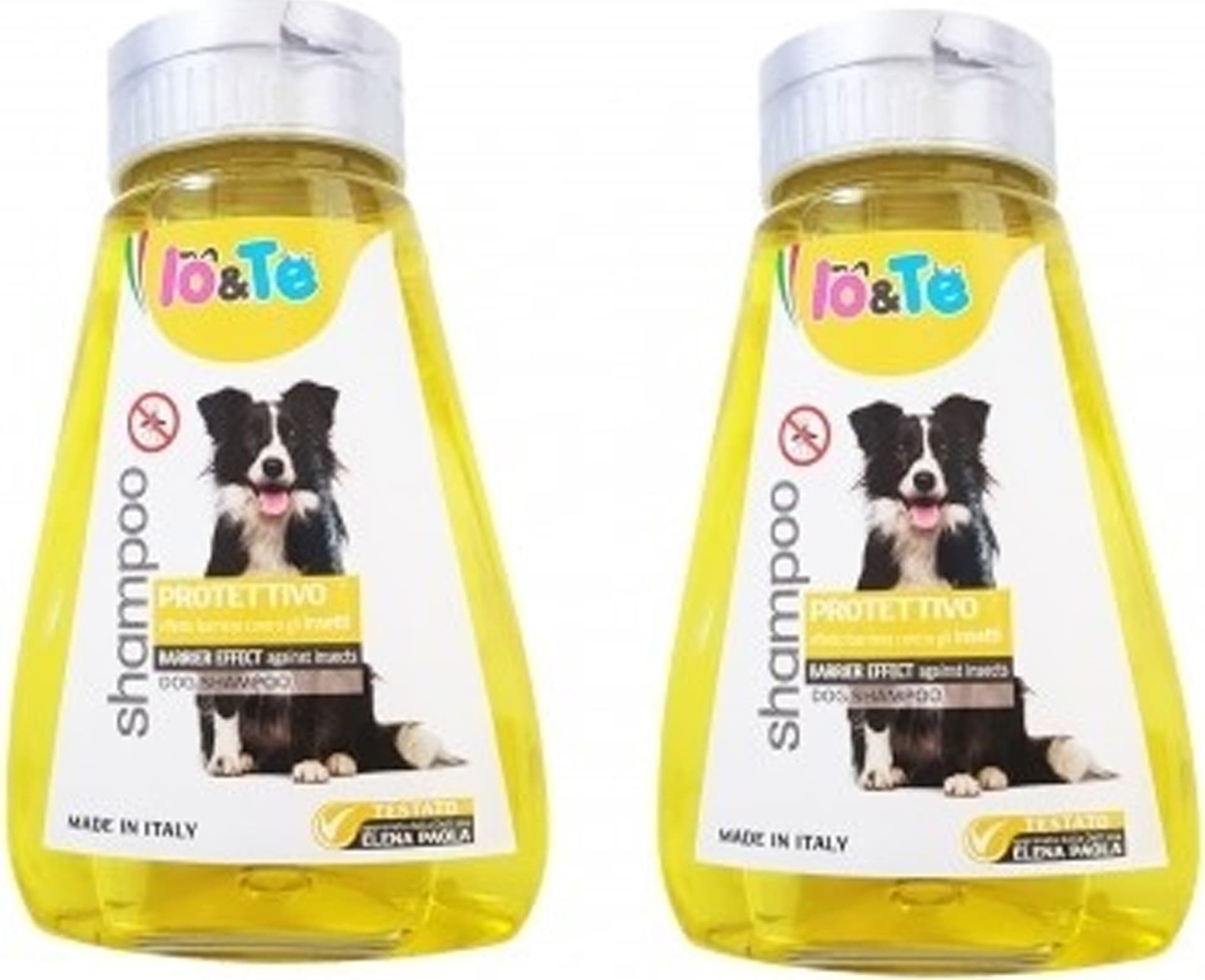 SHAMPOO PROTETTIVO EFFETTO BARRIERA CONTRO INSETTI 360ML GERANIO ANDIROBA CANI