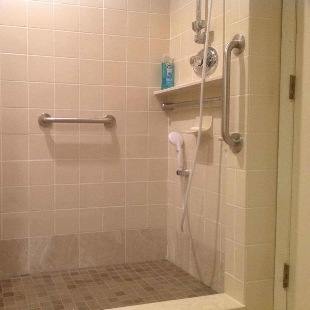 MANIGLIONE SICUREZZA BAGNO MANIGLIA DOCCIA SUPPORTO ANZIANI DISABILI 50 CM - 3