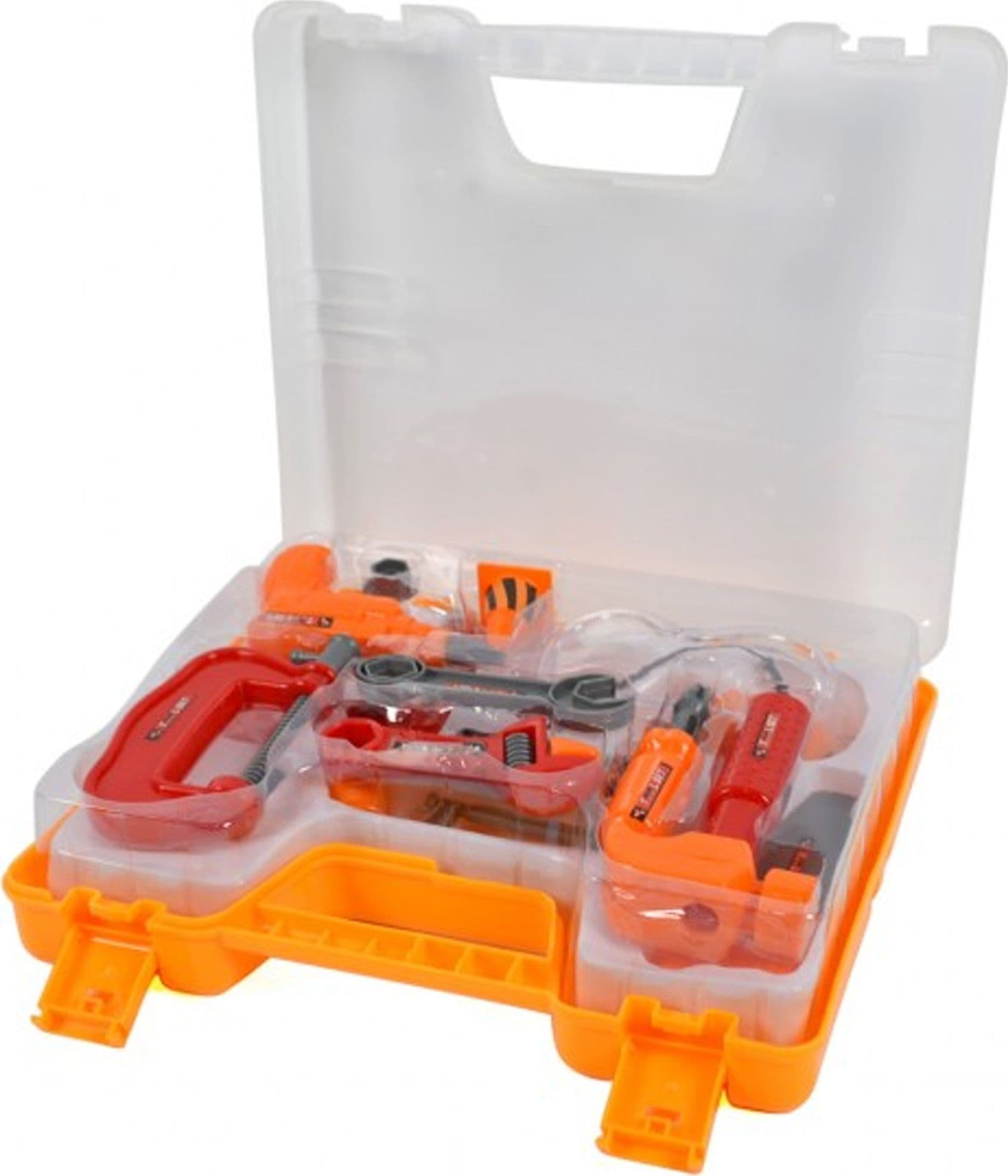 PLAYSET VALIGETTA DEGLI ATTREZZI BRICOLAGE FAI DA TE ACCESSORI GIOCO GIOCATTOLO - 2
