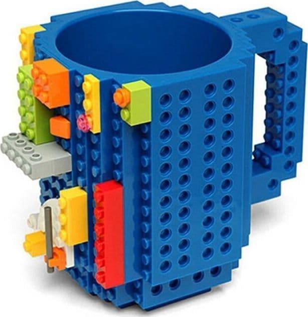 TAZZA LEGO COMPATIBILE CON MATTONCINI COSTRUZIONI BUILT ON BRICKS MUG 350 ML - 4