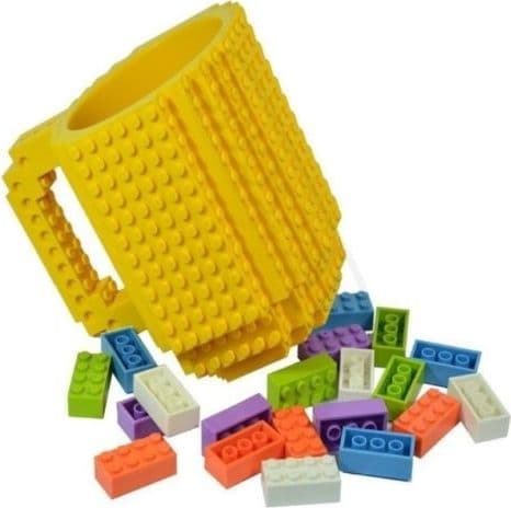TAZZA LEGO COMPATIBILE CON MATTONCINI COSTRUZIONI BUILT ON BRICKS MUG 350 ML - 7