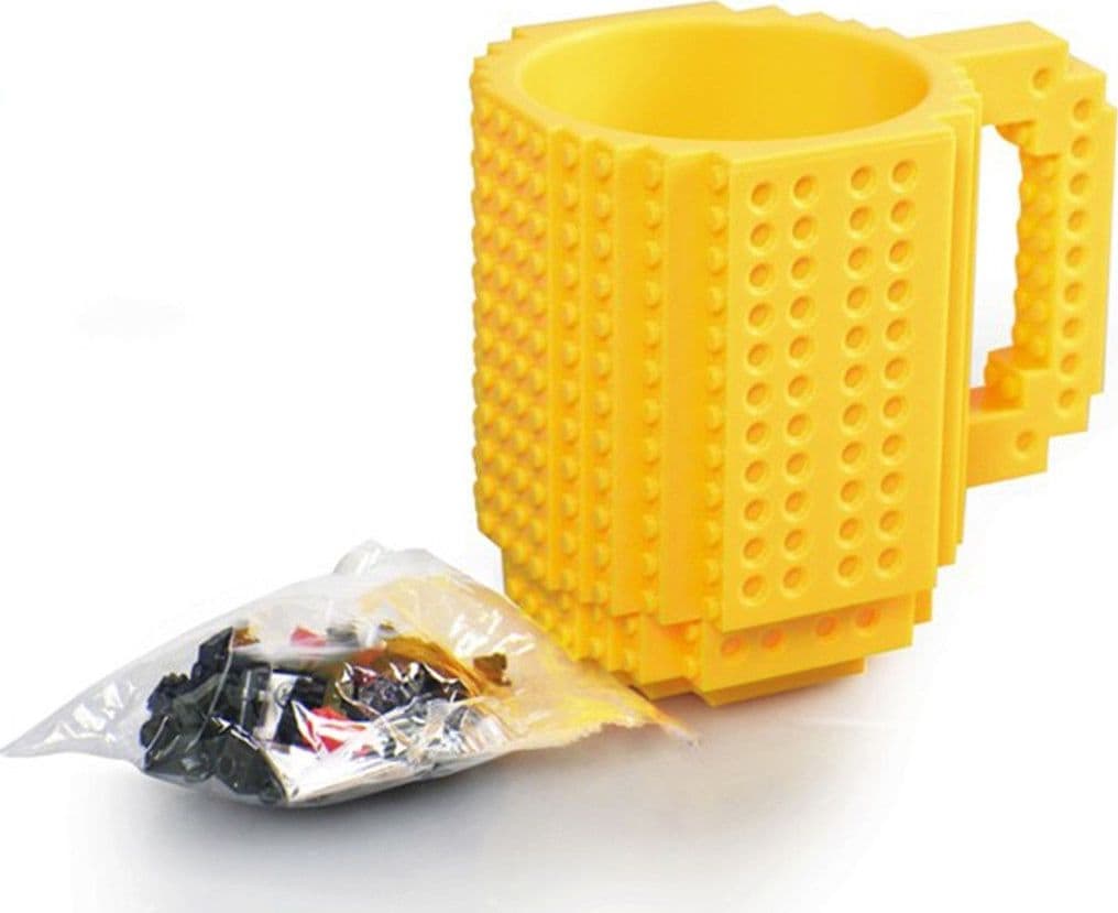 TAZZA LEGO COMPATIBILE CON MATTONCINI COSTRUZIONI BUILT ON BRICKS MUG 350 ML - 8