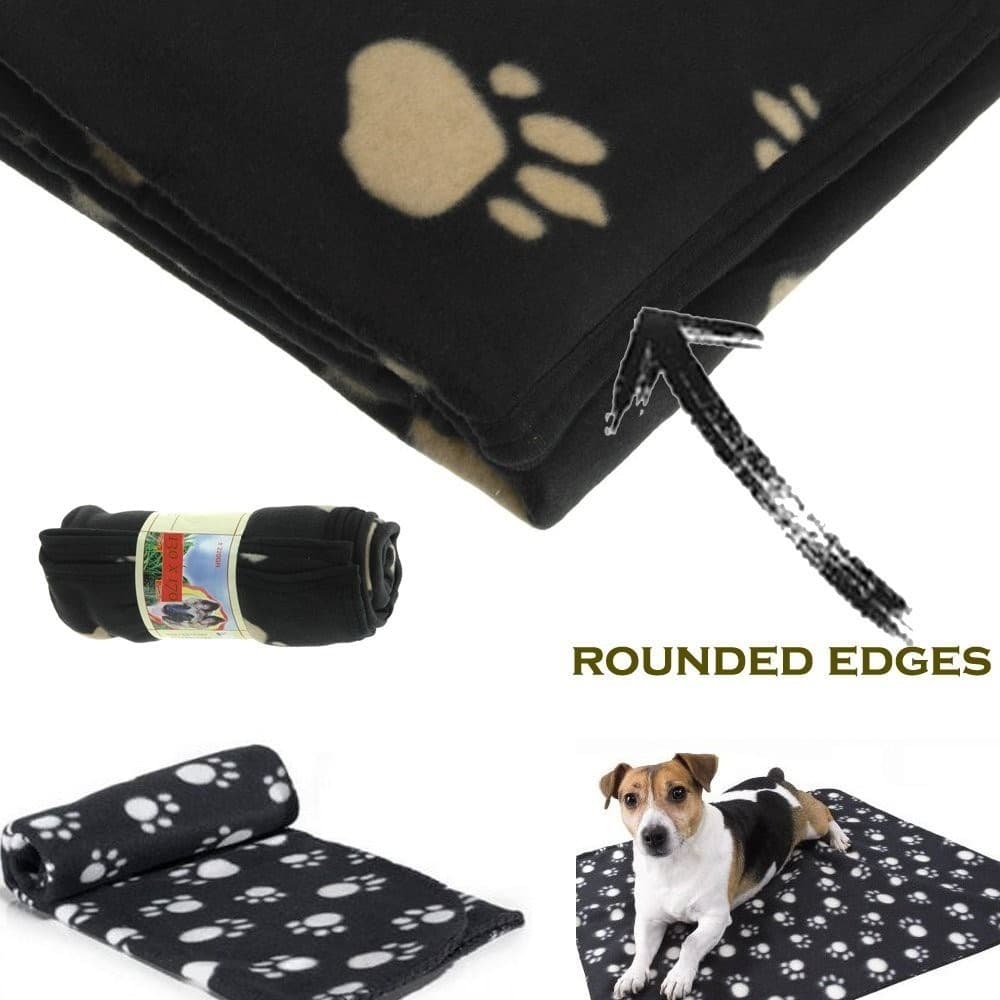 COPERTA PLAID IN PILE COPRI DIVANO O COPRISEDILE PER CANI E GATTI PAW 90 X 120 - 2
