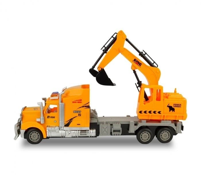 CAMION SCAVATUTTO DA LAVORO RADIOCOMANDATO 4 FUNZIONI IN TRE COLORI - 4