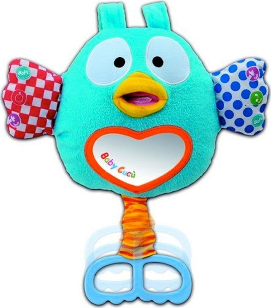 CUCU MUSICALE GUFETTO PELUCHE CON EFFETTI SONORI BONTEMPI STOFFA PLASTICA CULLA - 4