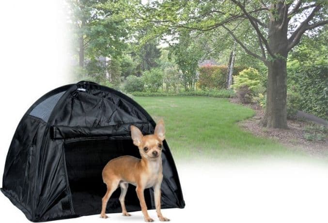 TENDA POP UP PER ANIMALI DI PICCOLA TAGLIA 36 X 36 X 36 CM CON FINESTRA - 2