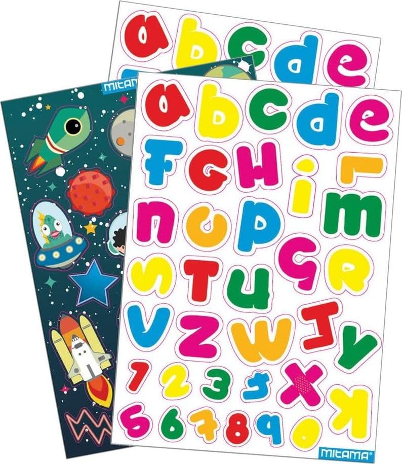 GIOCO GIRANDOLONE VALIGIA CON PENNARELLI STICKERS GIOCO MEMO CARTE MITAMA ROSA - 6