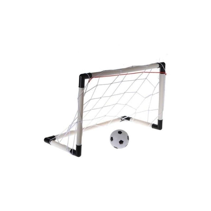 RETE DA CALCIO CALCETTO PORTA 30X50CM GOAL SOCCER CON PALLA BAMBINI SPORT GIOCO - 2