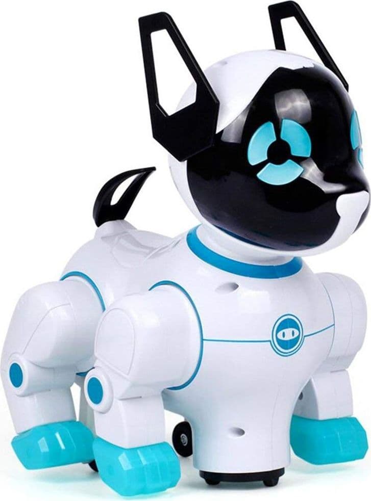 CANE CAGNOLINO ROBOT DANZA E CAMMINA LUCI E SUONI GIOCATTOLI BAMBINI 2 COLORI - 2