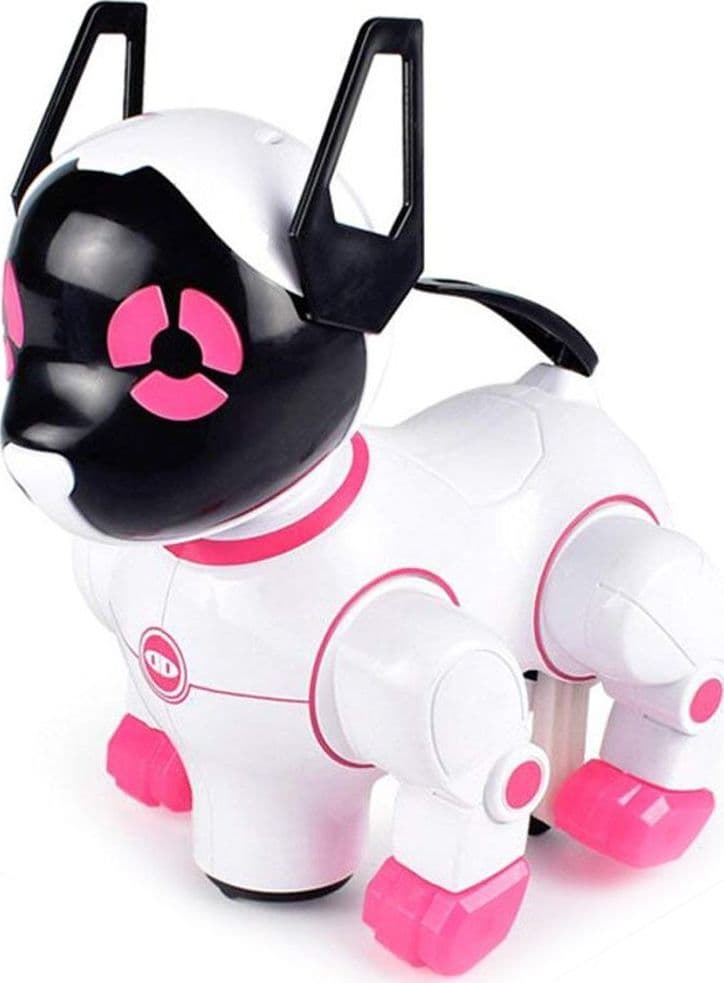 CANE CAGNOLINO ROBOT DANZA E CAMMINA LUCI E SUONI GIOCATTOLI BAMBINI 2 COLORI - 3