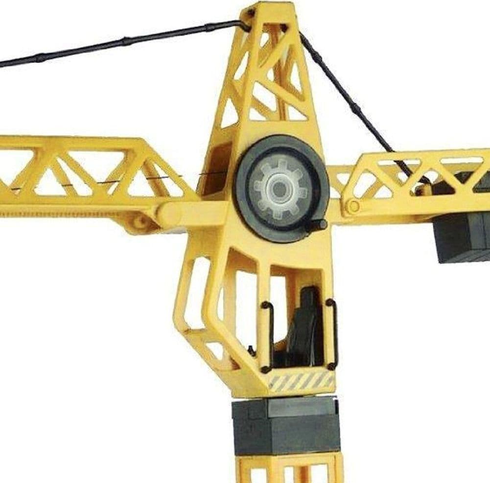 GRU CANTIERE GIOCATTOLO PER BAMBINI CON ROTAZIONE E SOLLEVAMENTO 57CM - 4