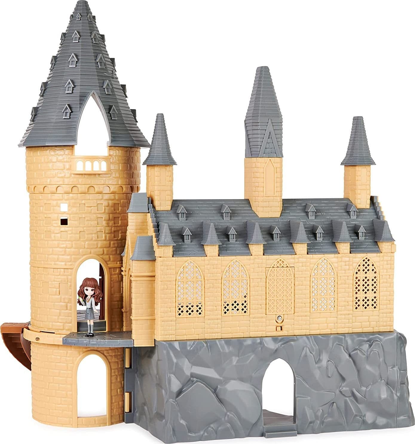 CASTELLO DI HOGWARTS HARRY POTTER CON 12 ACCESSORI LUCI E SUONI BAMBOLA HERMIONE - 8