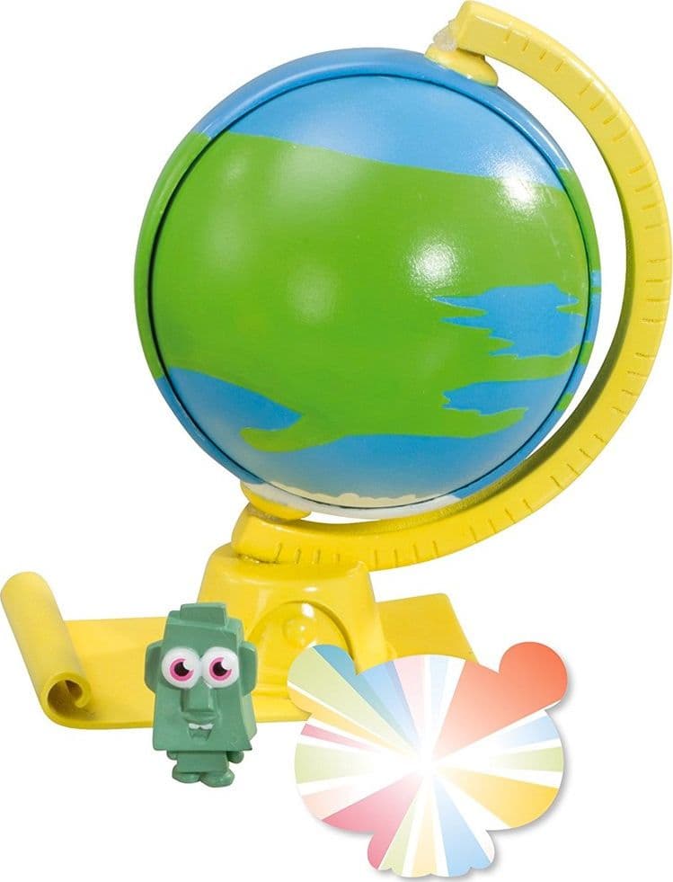 MOSHI MONSTERS PLANETARIA HABITAT CON 2 FIGURE CAMBIA COLORE E ADESIVI - 2