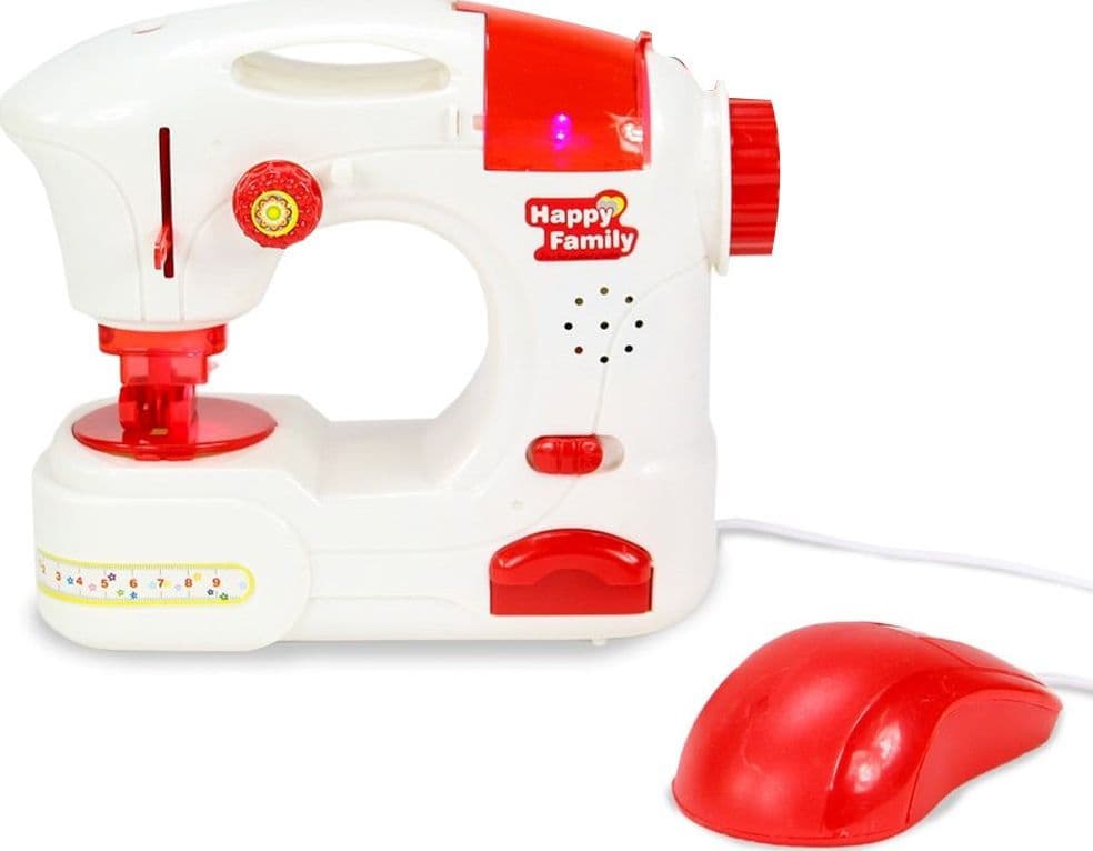 MACCHINA PER CUCIRE ELETTRICA GIOCATTOLO PER BAMBNI CON PEDALE LUCI E SUONI - 2