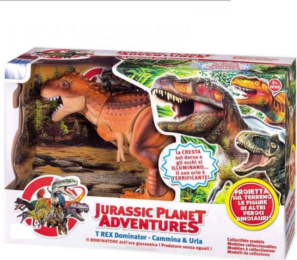 DINOSAURO T-REX CAMMINANTE CON LUCI SUONI VERSI E MOVIMENTI GIOCATTOLO BAMBINI - 3