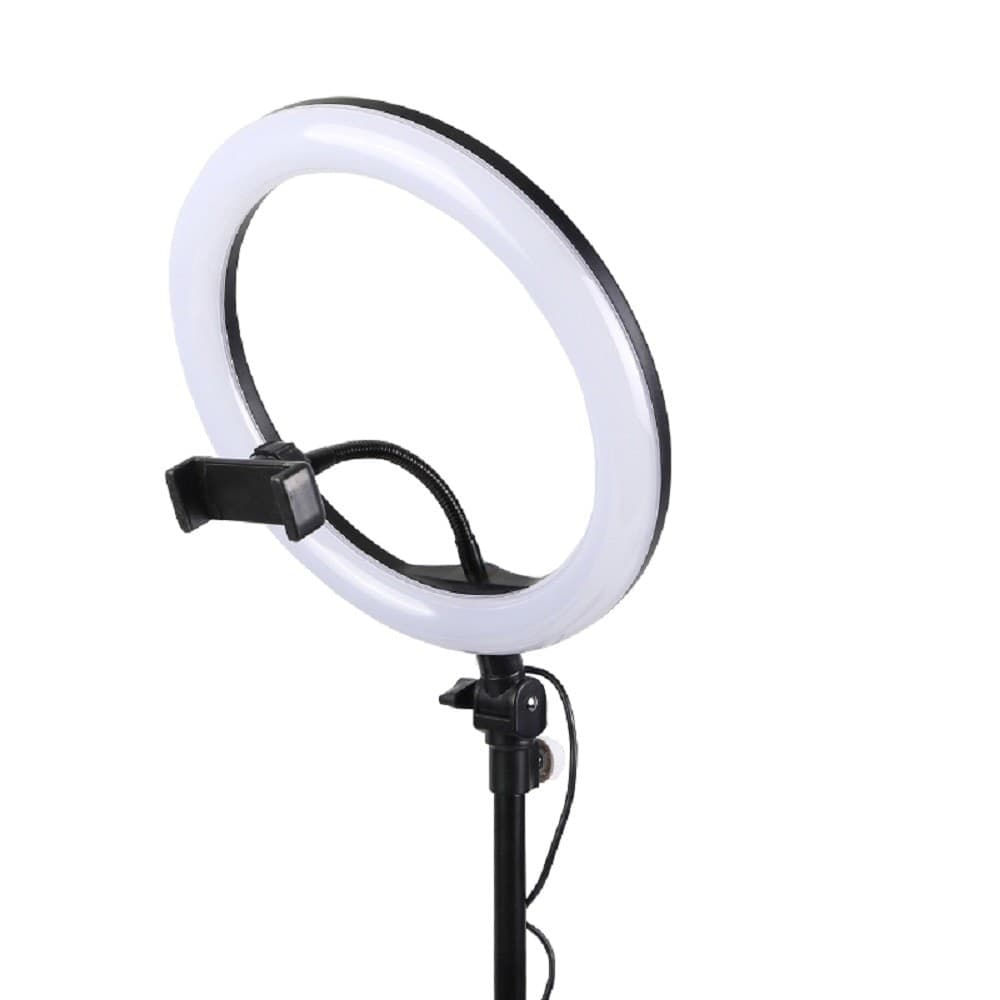 ANELLO LUCE LED FOTOGRAFIA MAKEUP VIDEO DIFFUSORE CIRCOLARE 10" 26CM DIMMERABILE - 2