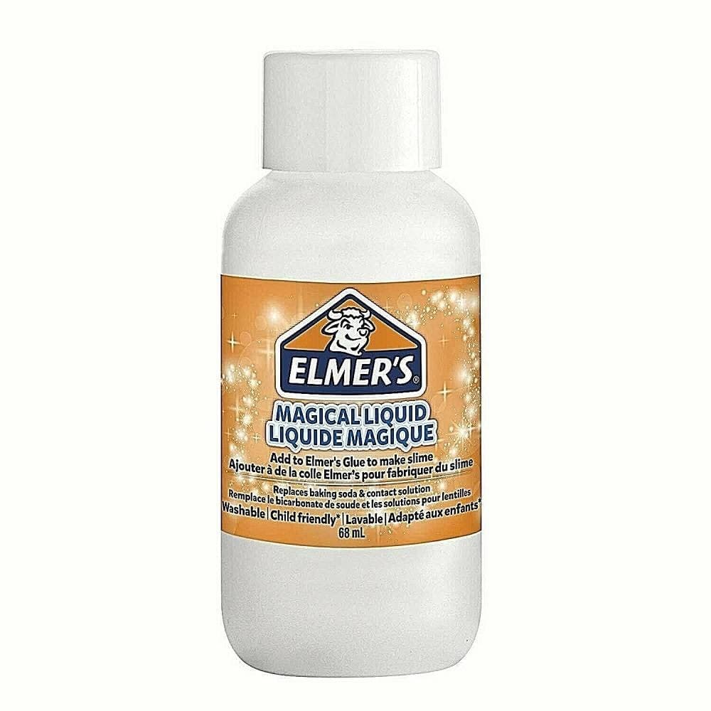 KIT ARCOBALENO X SLIME COLLA TRASPARENTE GLITTERATA PENNE LIQUIDO MAGICO ELMER'S - 5