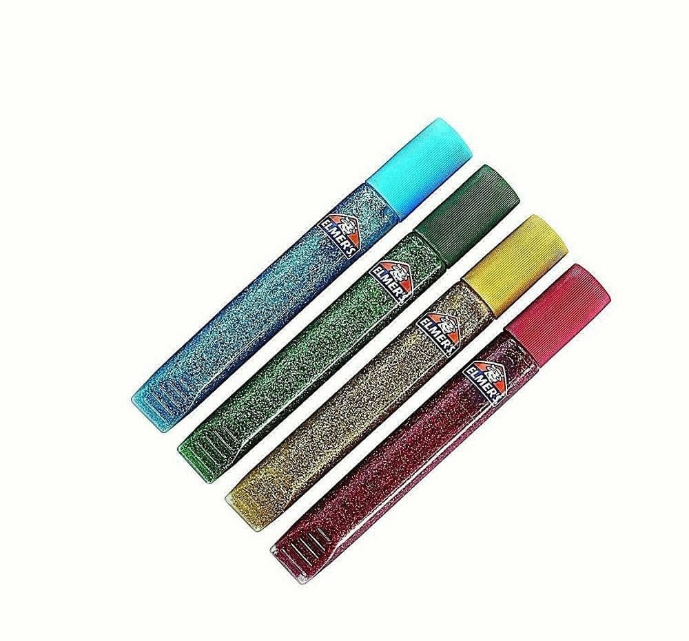 KIT ARCOBALENO X SLIME COLLA TRASPARENTE GLITTERATA PENNE LIQUIDO MAGICO ELMER'S - 6