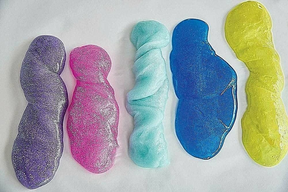 KIT ARCOBALENO X SLIME COLLA TRASPARENTE GLITTERATA PENNE LIQUIDO MAGICO ELMER'S - 9