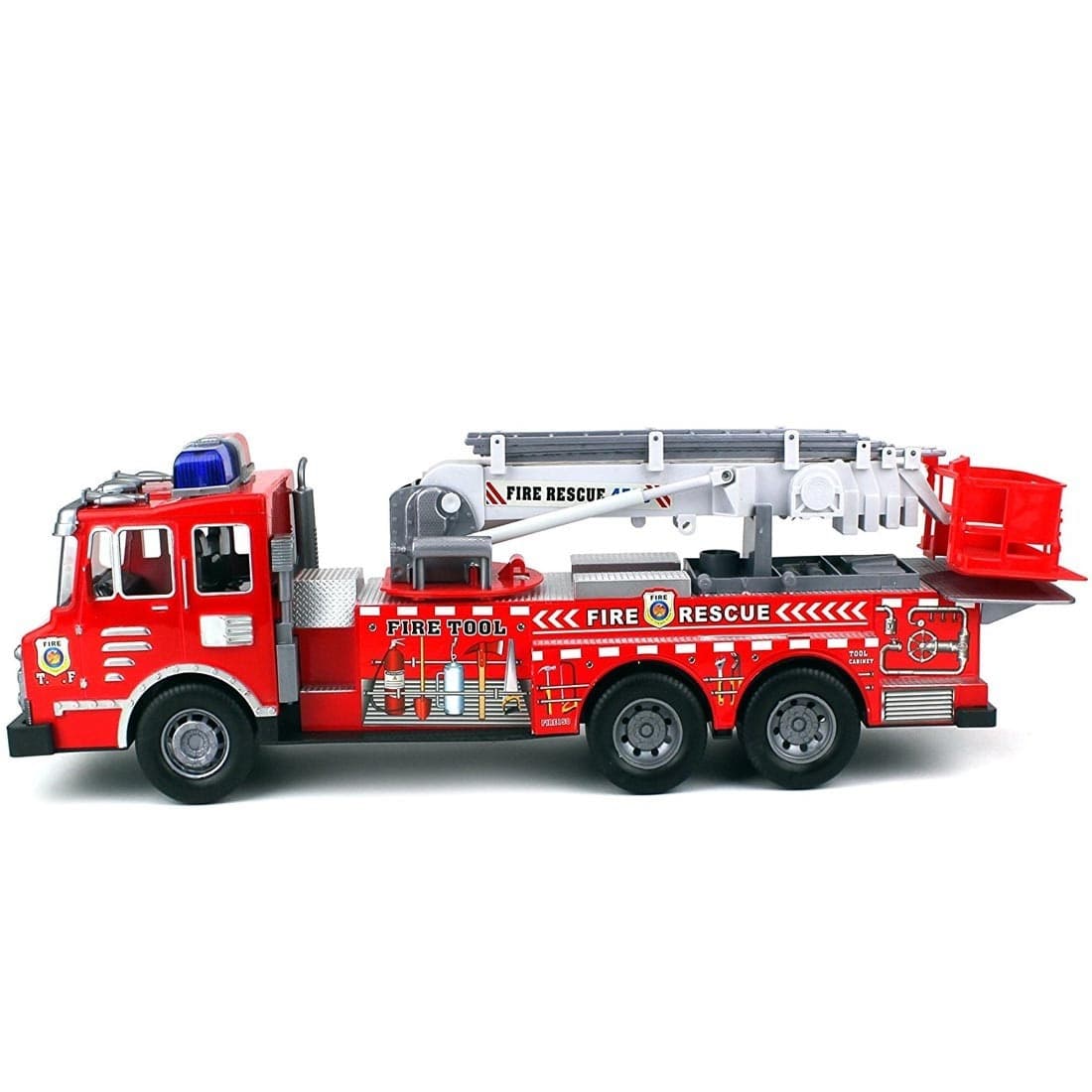 CAMION DEI POMPIERI A FRIZIONE VIGILI DEL FUOCO VEICOLO GIOCATTOLO BAMBINI F0358 - 3