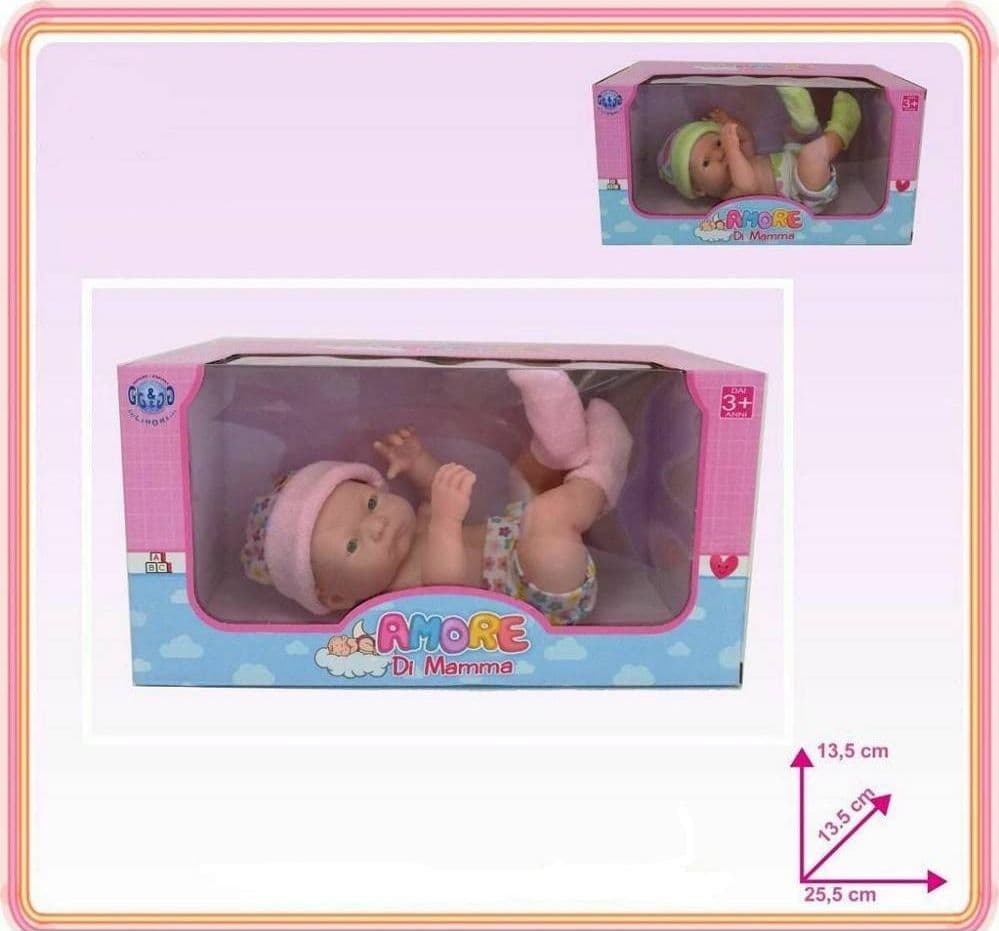 AMORE DI MAMMA BAMBOLOTTO BAMBOLA 2 MODELLI GIOCATTOLO GIOCO BAMBINA