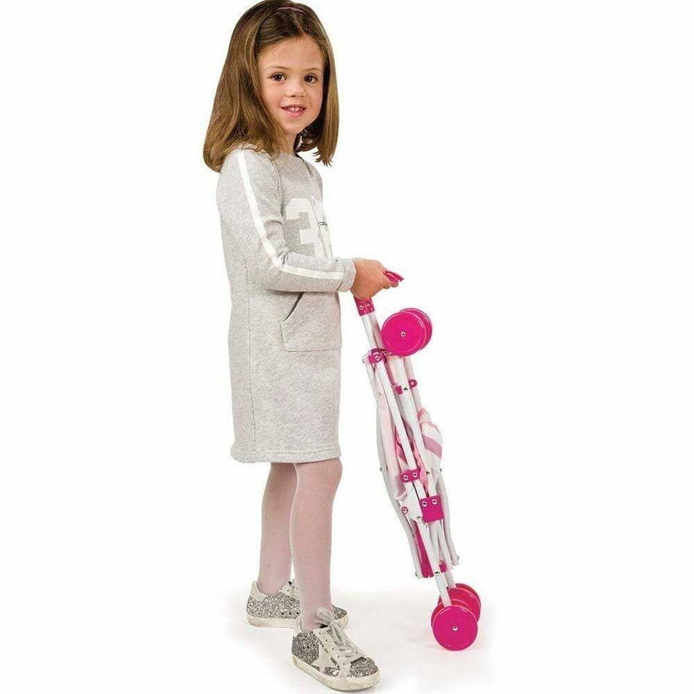 AMORE MIO PASSEGGINO BAMBOLE GIOCATTOLO BAMBINE CARROZZINO BAMBOLOTTO PIEGHEVOLE - 3
