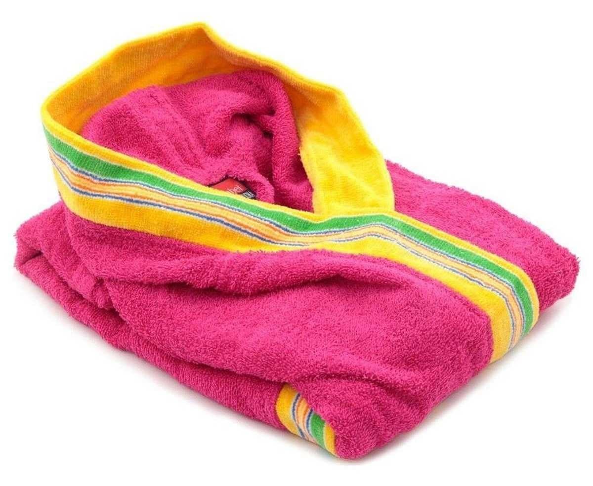 GABEL ACCAPPATOIO BIMBI PONGO CON CAPPUCCIO SPUGNA IN PURO COTONE E BORDO JACQUARD VARI COLORI E MISURE - 11