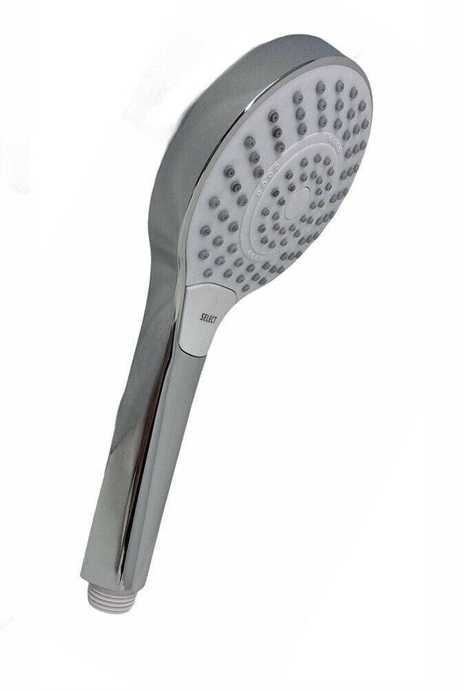 SOFFIONE MULTIGETTO DOCCIA VASCA BAGNO DOCCETTA A MANO IN ABS ATTACCO 1/2" 69329 - 2