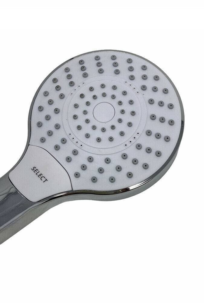 SOFFIONE MULTIGETTO DOCCIA VASCA BAGNO DOCCETTA A MANO IN ABS ATTACCO 1/2" 69329 - 3