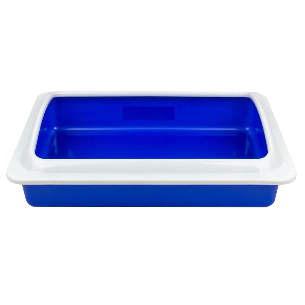 WELKHOME LETTIERA CON BORDO RIALZATO SMONTABILE PER GATTI GATTO 35 X 45 X 10 CM - 3
