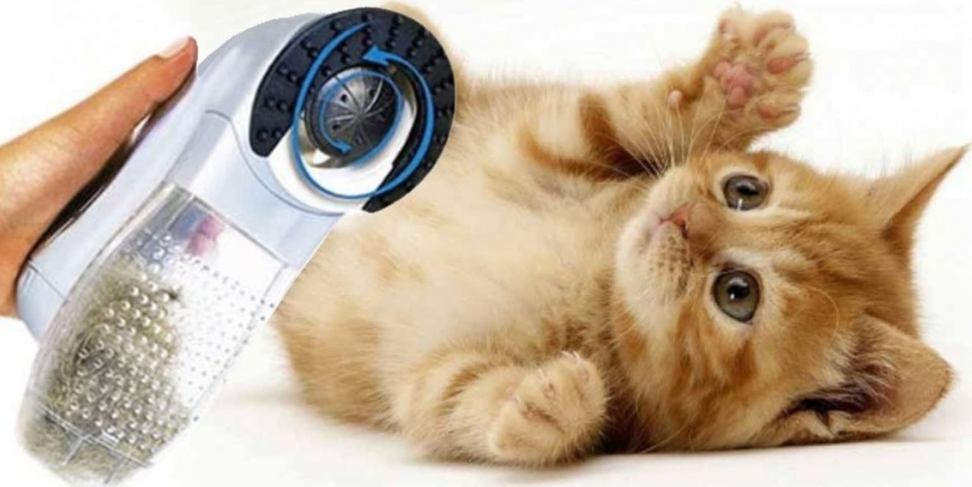 KIT DELLE COCCOLE TRUE TOUCH + PETZOOM + ASPIRAPELI PER LA PULIZIA CANI E GATTI - 3