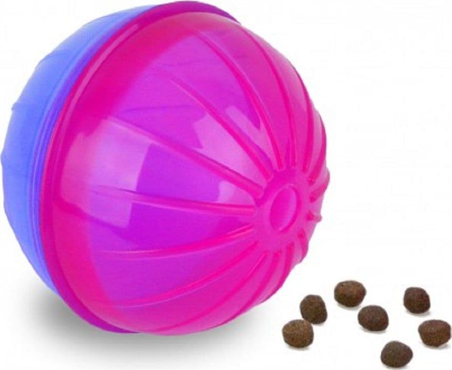 GIOCO INTELLIGENTE PER ANIMALI BALLY CON APERTURA PER RILASCIO CROCCANTINI - 4