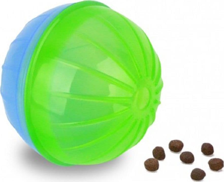 GIOCO INTELLIGENTE PER ANIMALI BALLY CON APERTURA PER RILASCIO CROCCANTINI - 6