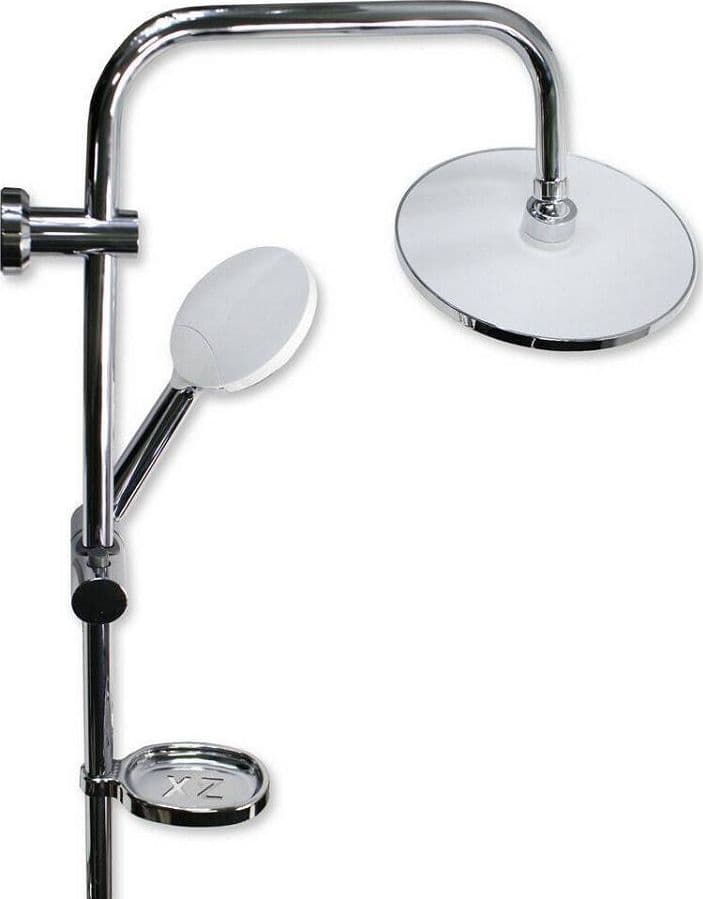 COLONNA DOCCIA KIT SALISCENDI SOFFIONE FISSO DOCCETTA MULTIGETTO 69128 PORTASAPONE - 3