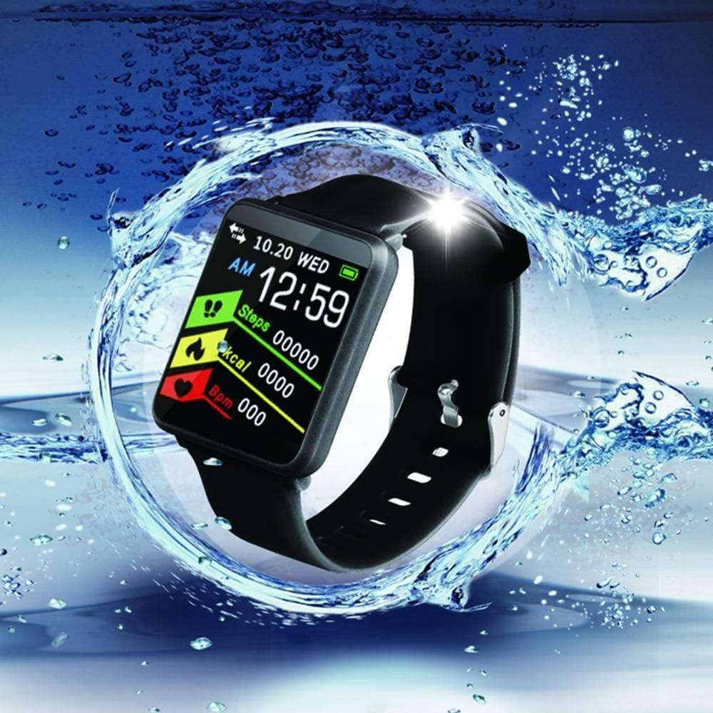 FITNESS SMART WATCH F1 OROLOGIO INTELLIGENTE FREQUENZA CARDIACA BLUETOOH TOUCH - 5