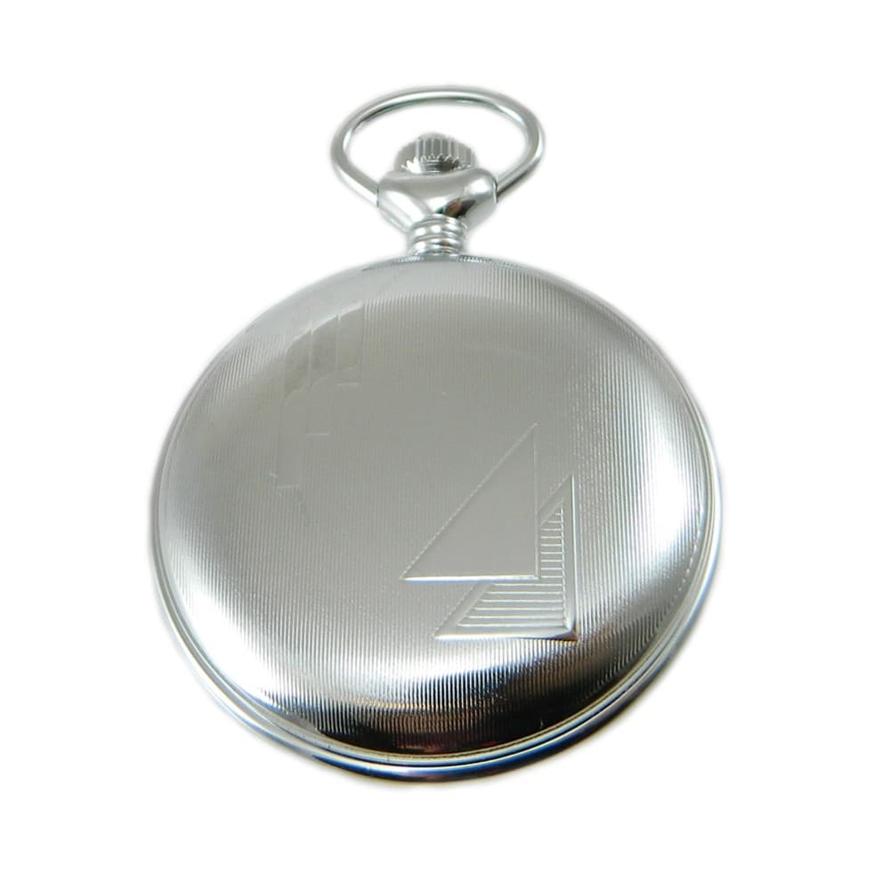 Orologio tasca acciaio savonette lavorato carica manuale personalizzabile - 4