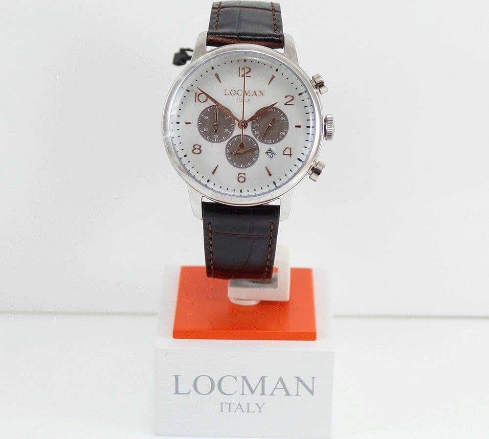Locman 1960 orologio uomo cronografo classico blu in Orologi da polso Gioielleria Saba - Dolianova, commercioVirtuoso.it
