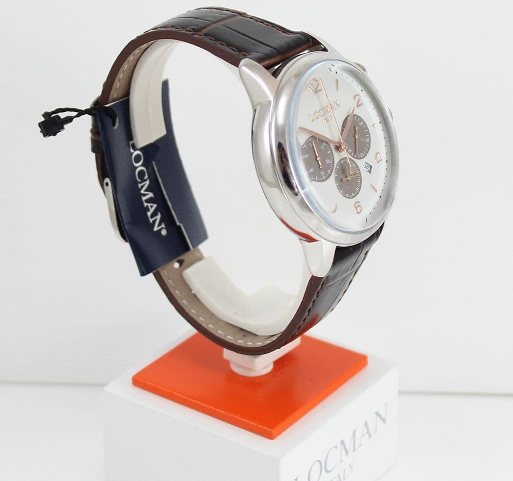 Locman 1960 orologio uomo cronografo classico - 3