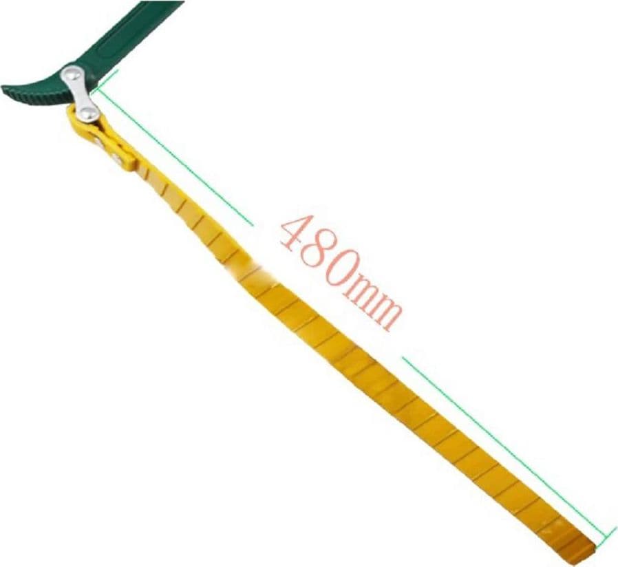 CHIAVE PER SMONTAGGIO FILTRI OLIO MOTORE A NASTRO 480MM GIRA TUBI PVC - 3
