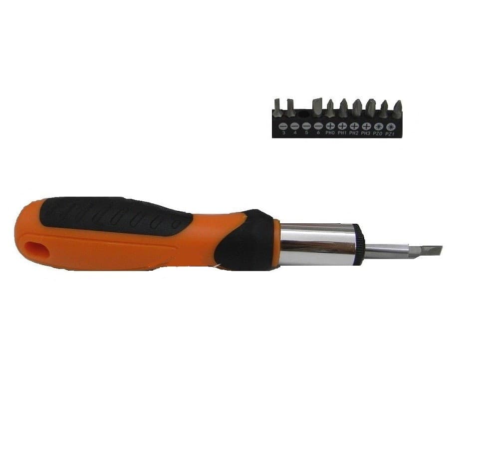 SET CACCIAVITI GIRAVITI A CRICCHETTO DI PRECISIONE PROFESSIONALE DA ELETTRICISTA - 2