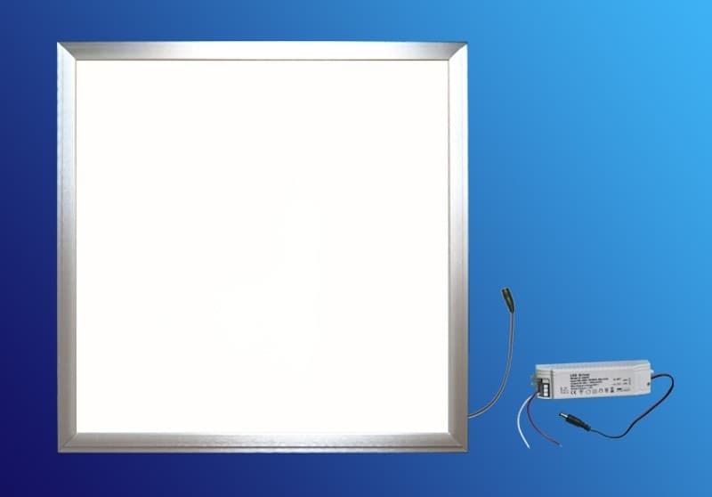 PANNELLO 48W LUCE LED QUADRATO 60X60 CM INCASSO SOSPENSIONE PLAFONIERA BIANCO - 7