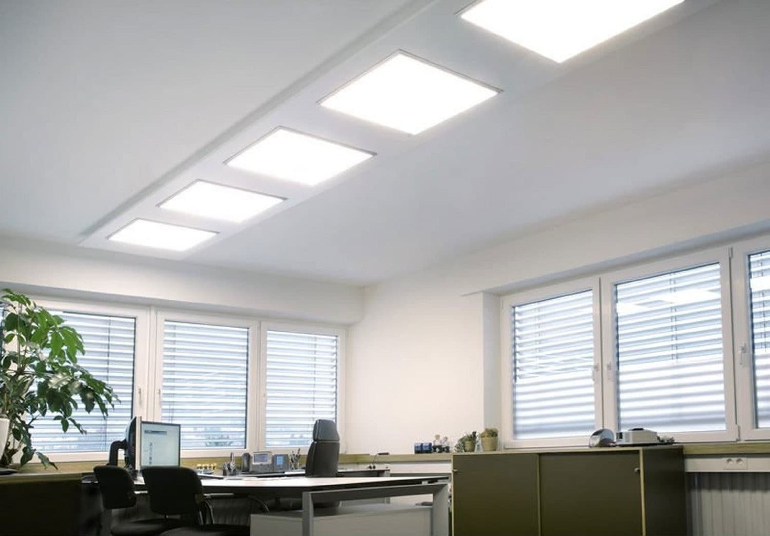PANNELLO 48W LUCE LED QUADRATO 60X60 CM INCASSO SOSPENSIONE PLAFONIERA BIANCO - 9