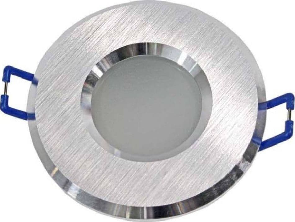 PORTA FARETTO INCASSO PER DOCCIA IMPERMEABILE IP44 SUPPORTO FARETTI GU10 LUCI P4 - 4