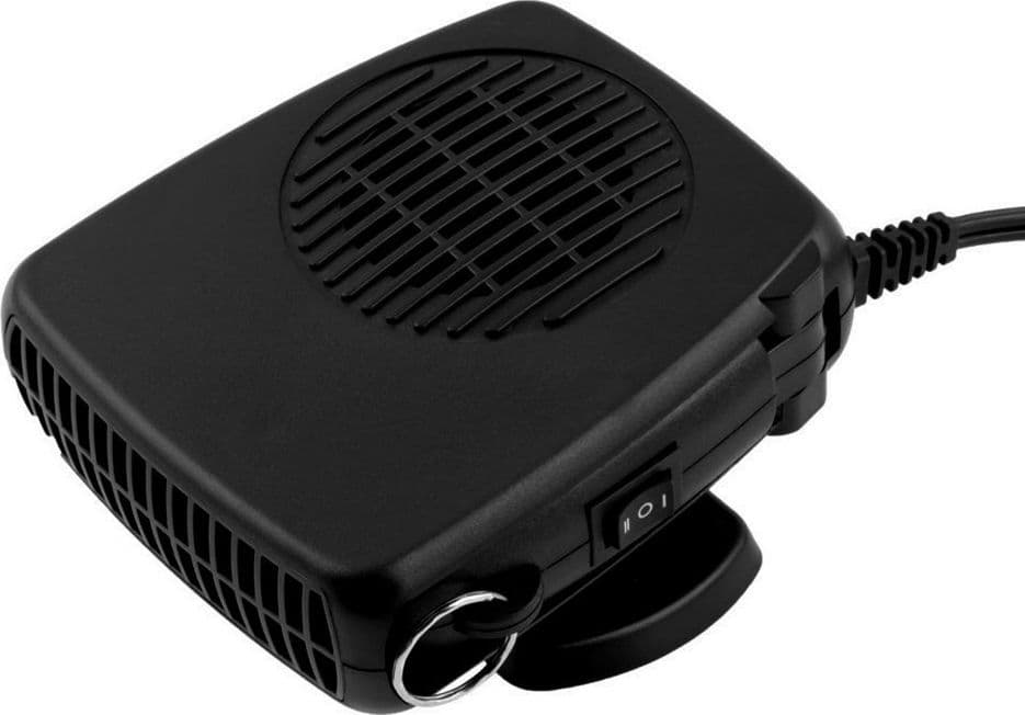 SBRINATORE RISCALDATORE SCALDINO 12V 150W TERMOVENTILATORE VENTILATORE AUTO CAR - 3